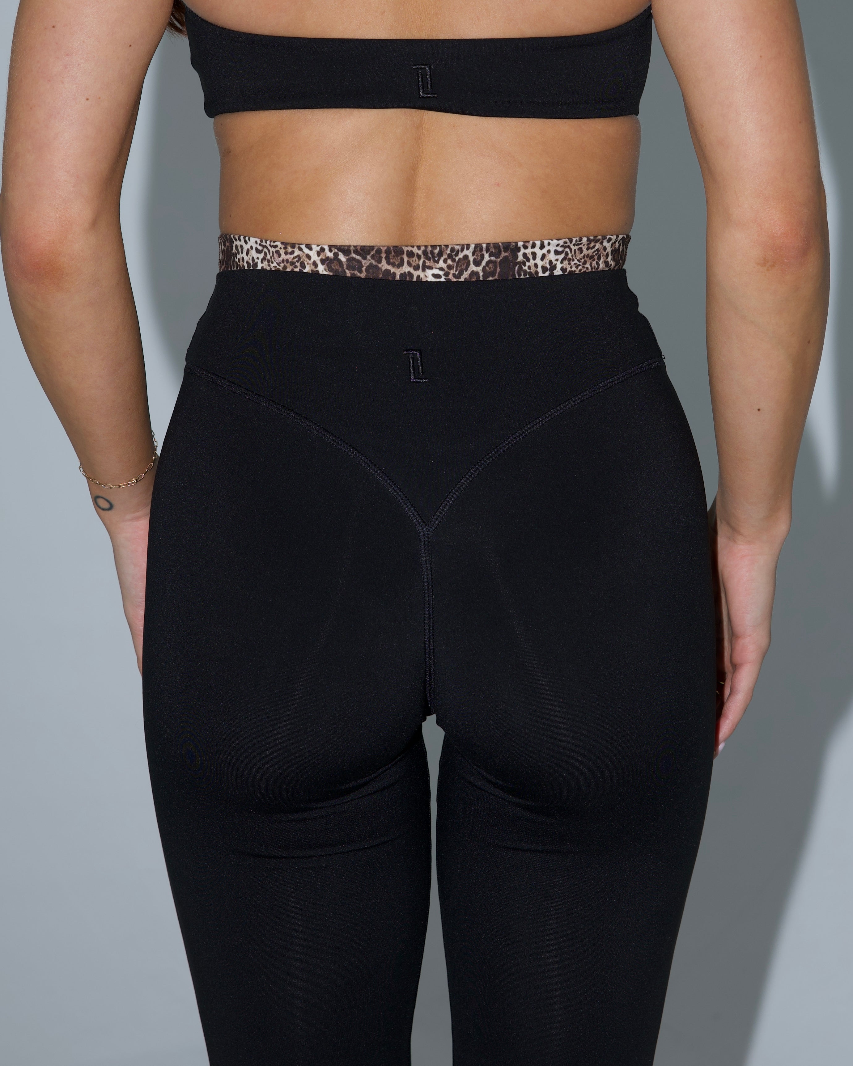 Layered Sculpt Pant - Wild Side & Black